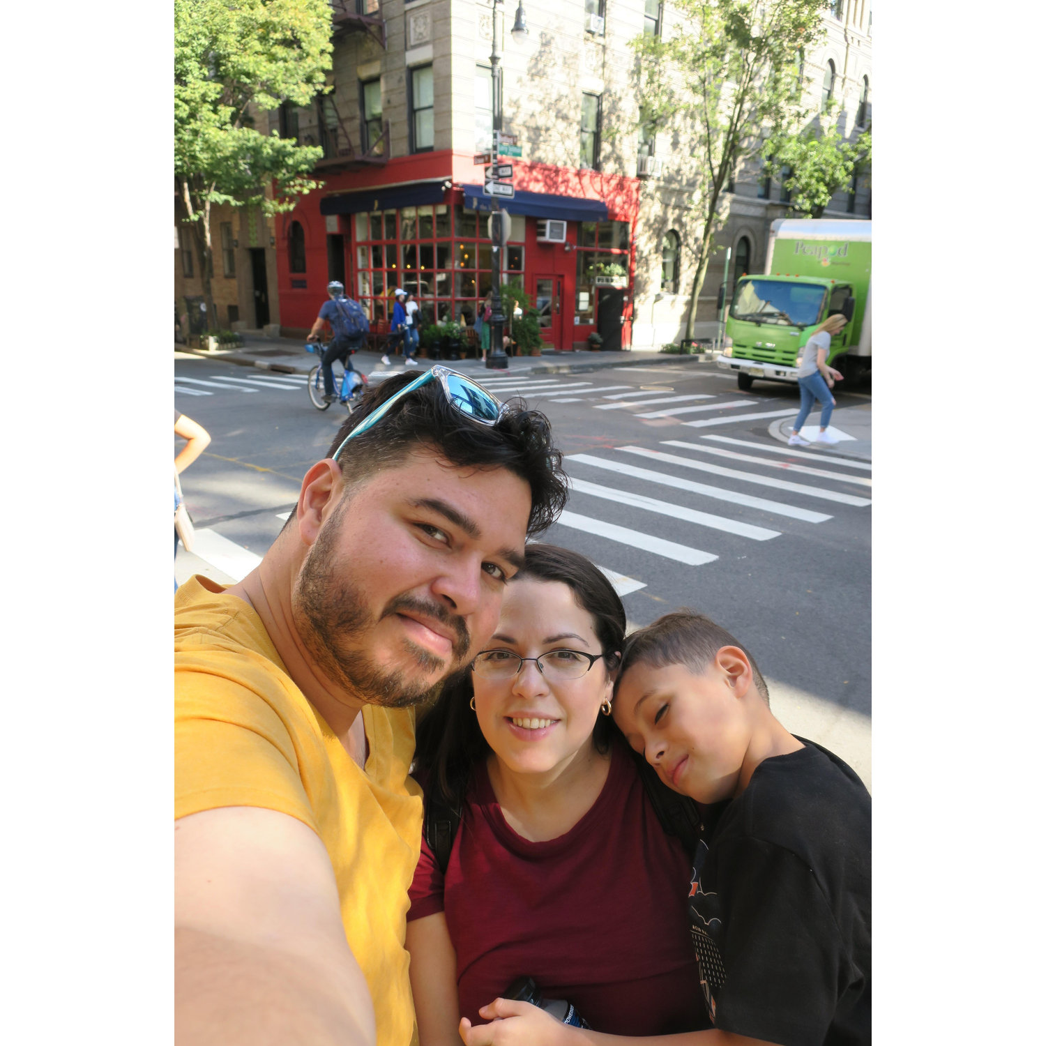 Visiting the "Friends" building in NYC