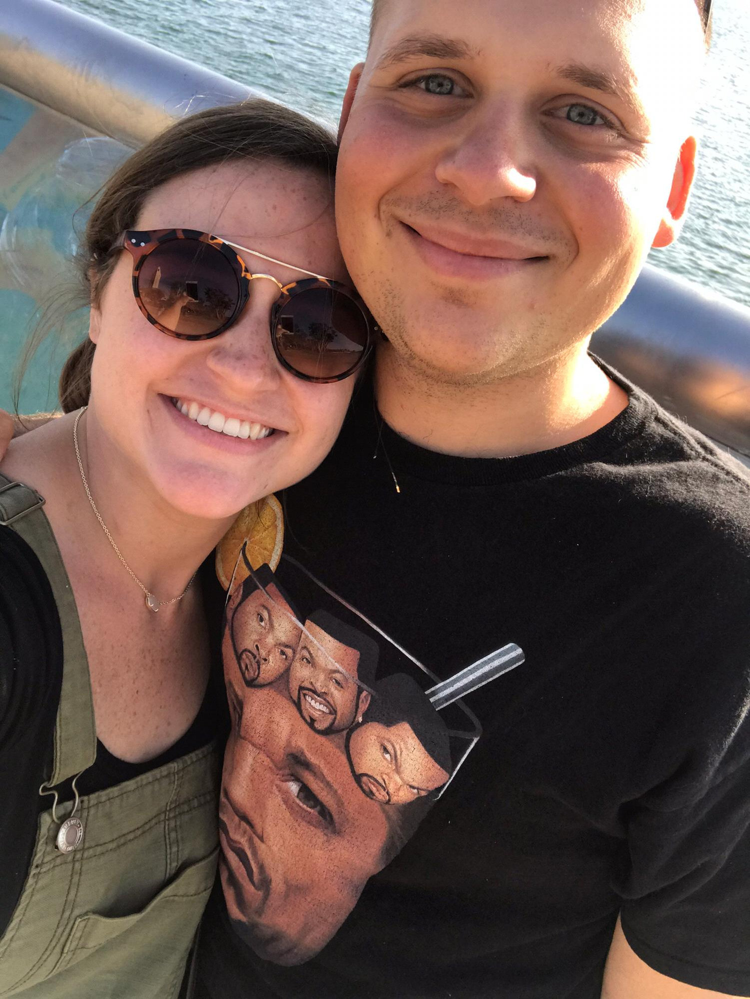 Our first date, October 9, 2017 in San Diego.