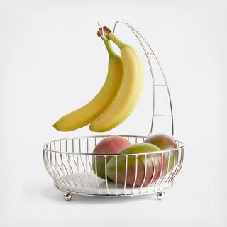 Cora Fruit Basket with Banana Hanger