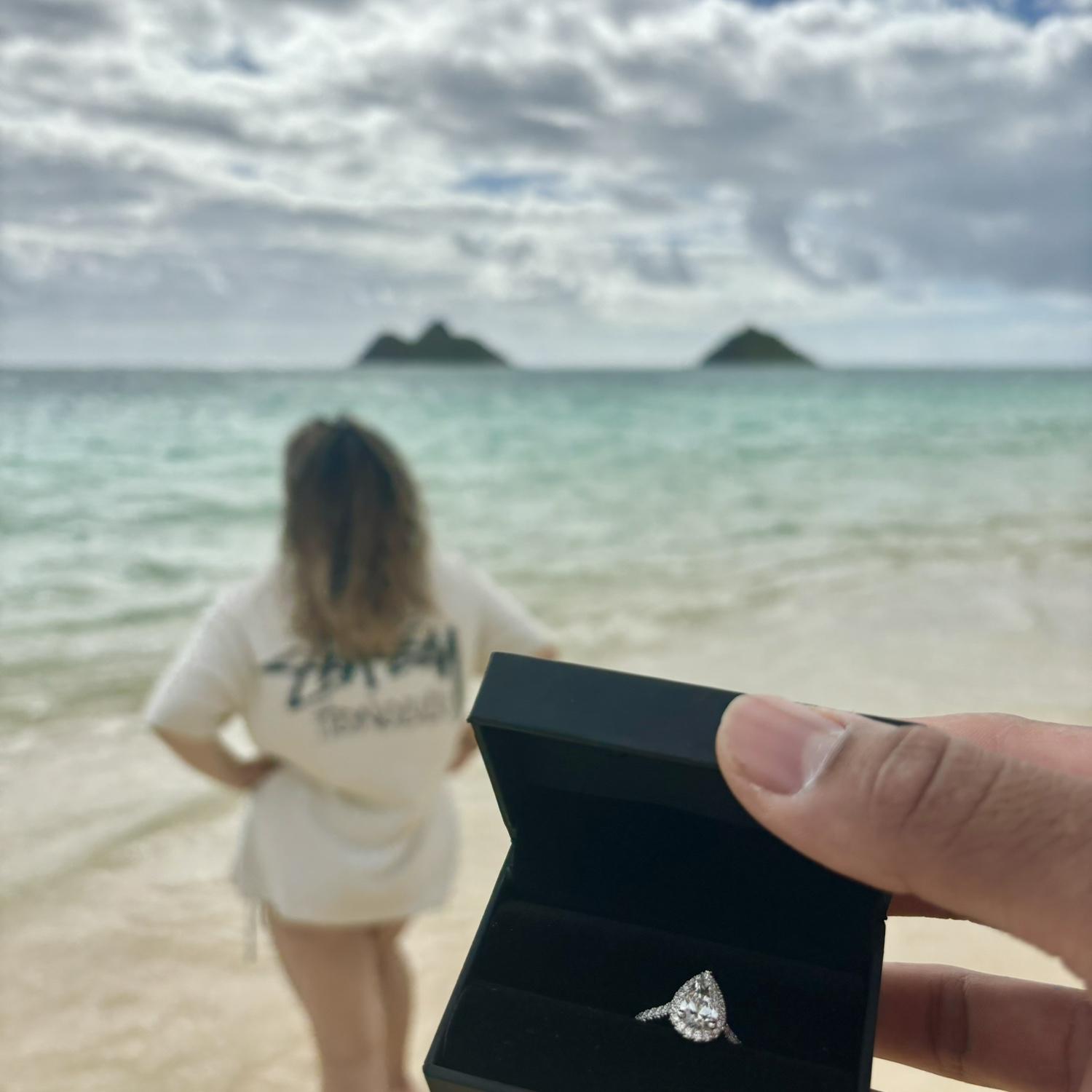 We took a trip to Hawaii, just the two of us. What I thought was a late anniversary trip, turned out to Jerard proposing. I am officially a fiancée!