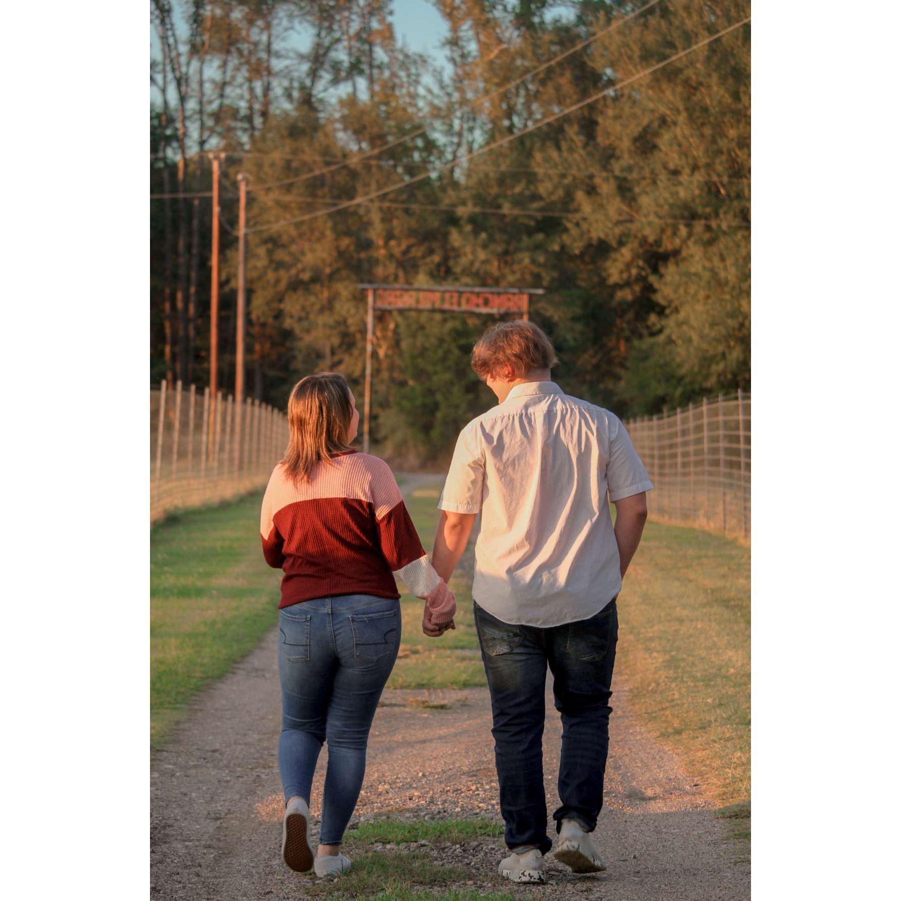 6 months/ At Dahnay's senior photoshoot