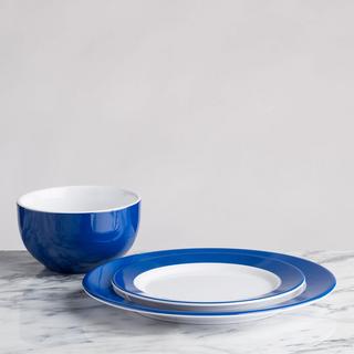 Bistro BPA Free Melamine 12-Piece Dinnerware Set, Service for 4