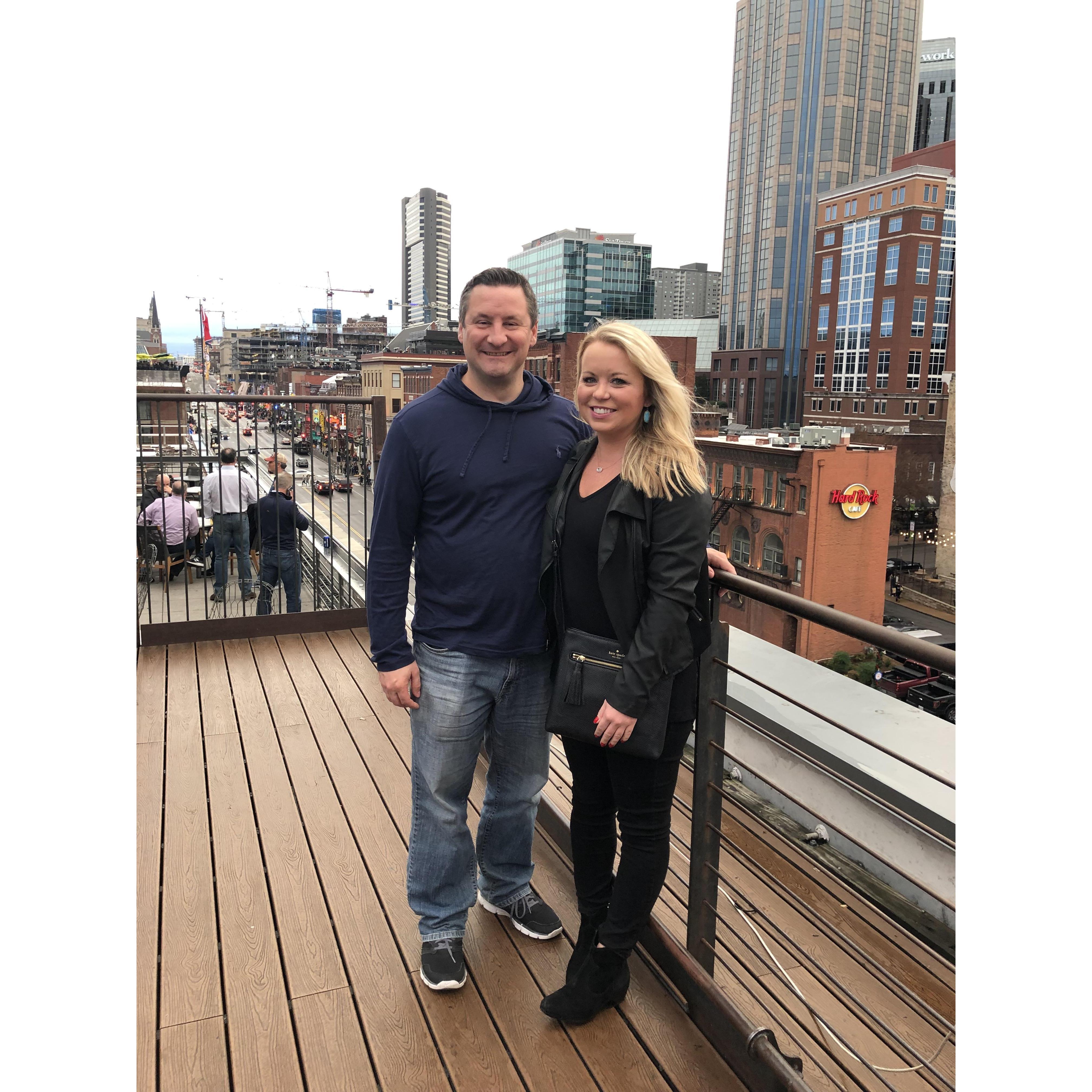 Nashville was where we first said "I love you"!