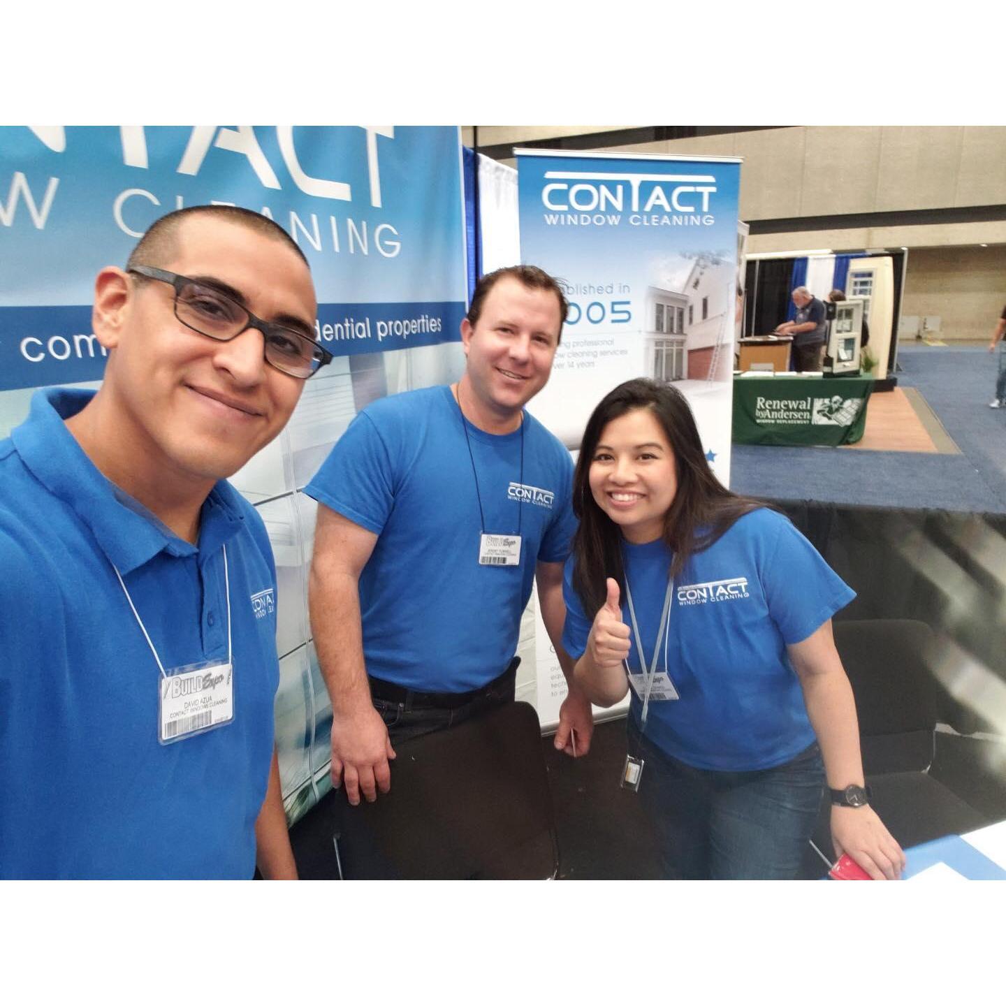 Chiara and David at their business' conference!