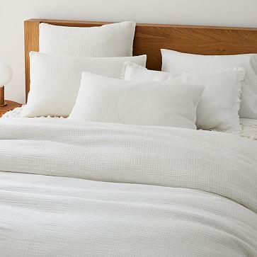 Dreamy Gauze Cotton Duvet Cover & Shams