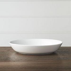 Hue White Low Bowl