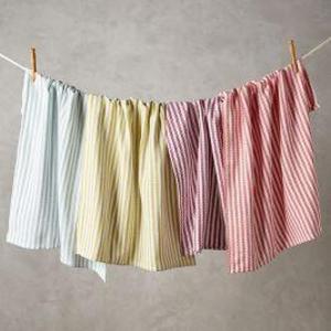 Baker Stripe Dish Towels, Set of 4