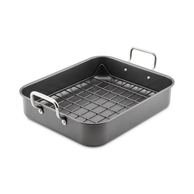 Rachael Ray Nonstick Roasting Pan with Reversible Rack