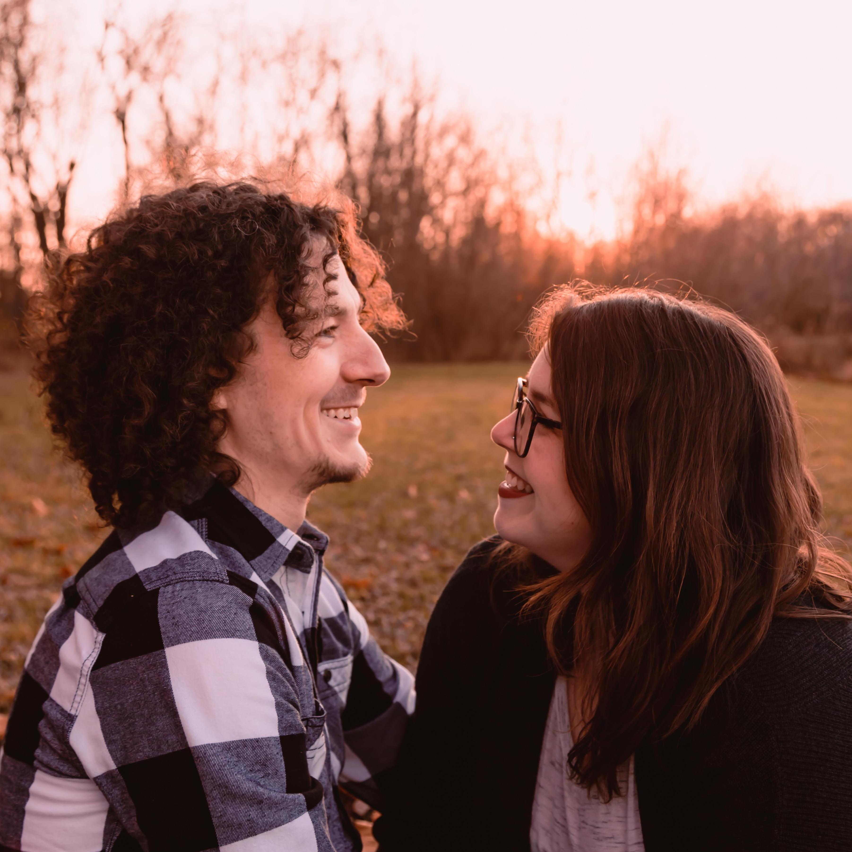 We're always laughing.