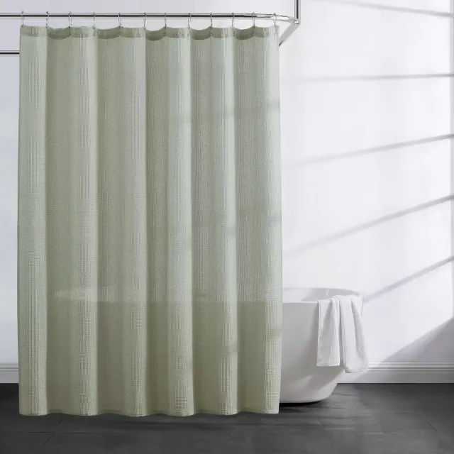 Kenneth Cole New York Cotton Blend Shower Curtain -70" X 72"