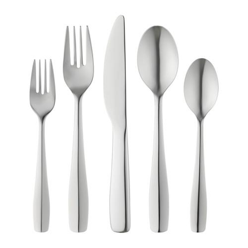 DOFTSAM 20-piece flatware set, stainless steel