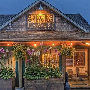 Dinner at Harvest on Fort Pond, Montauk