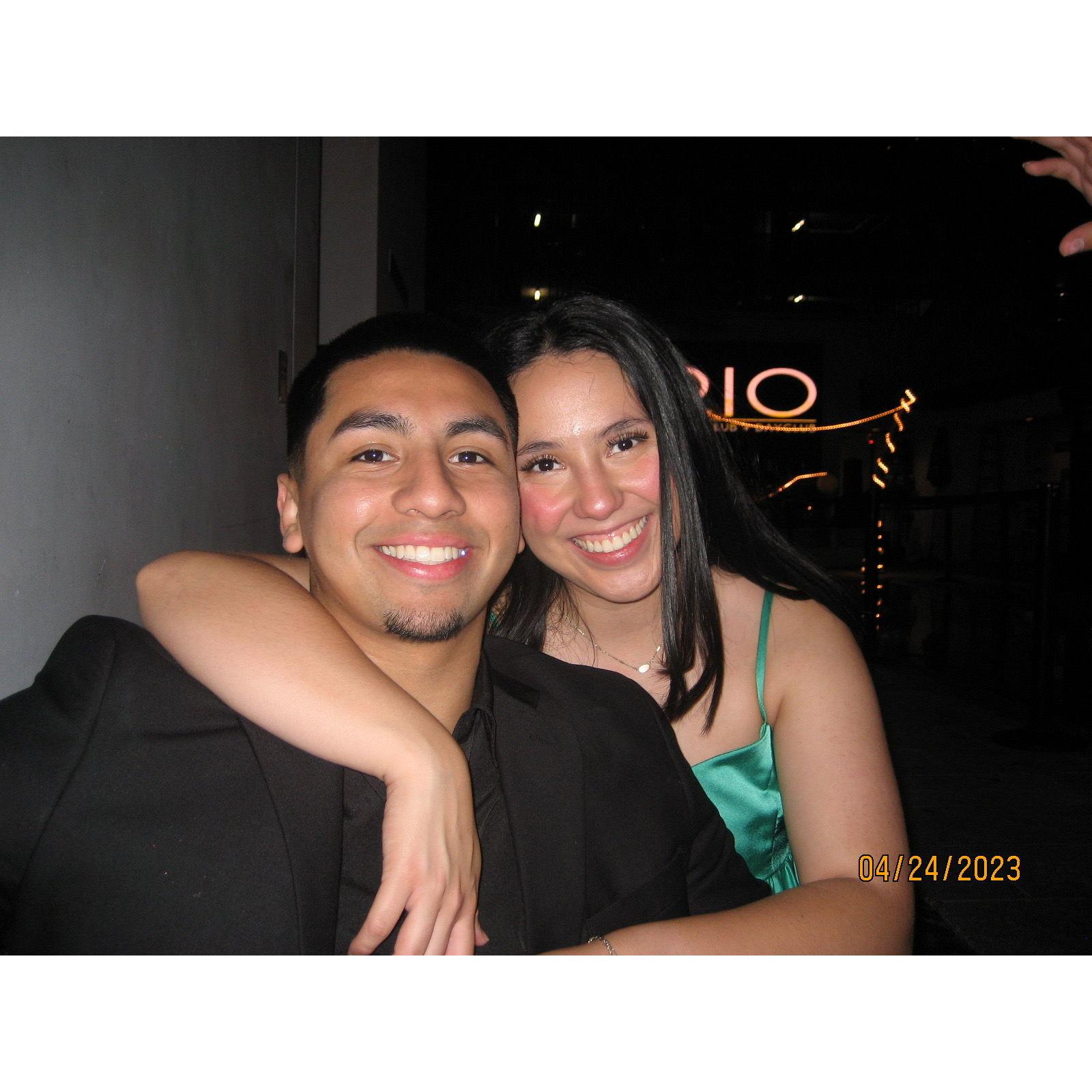 At a Date Party! - April 2023