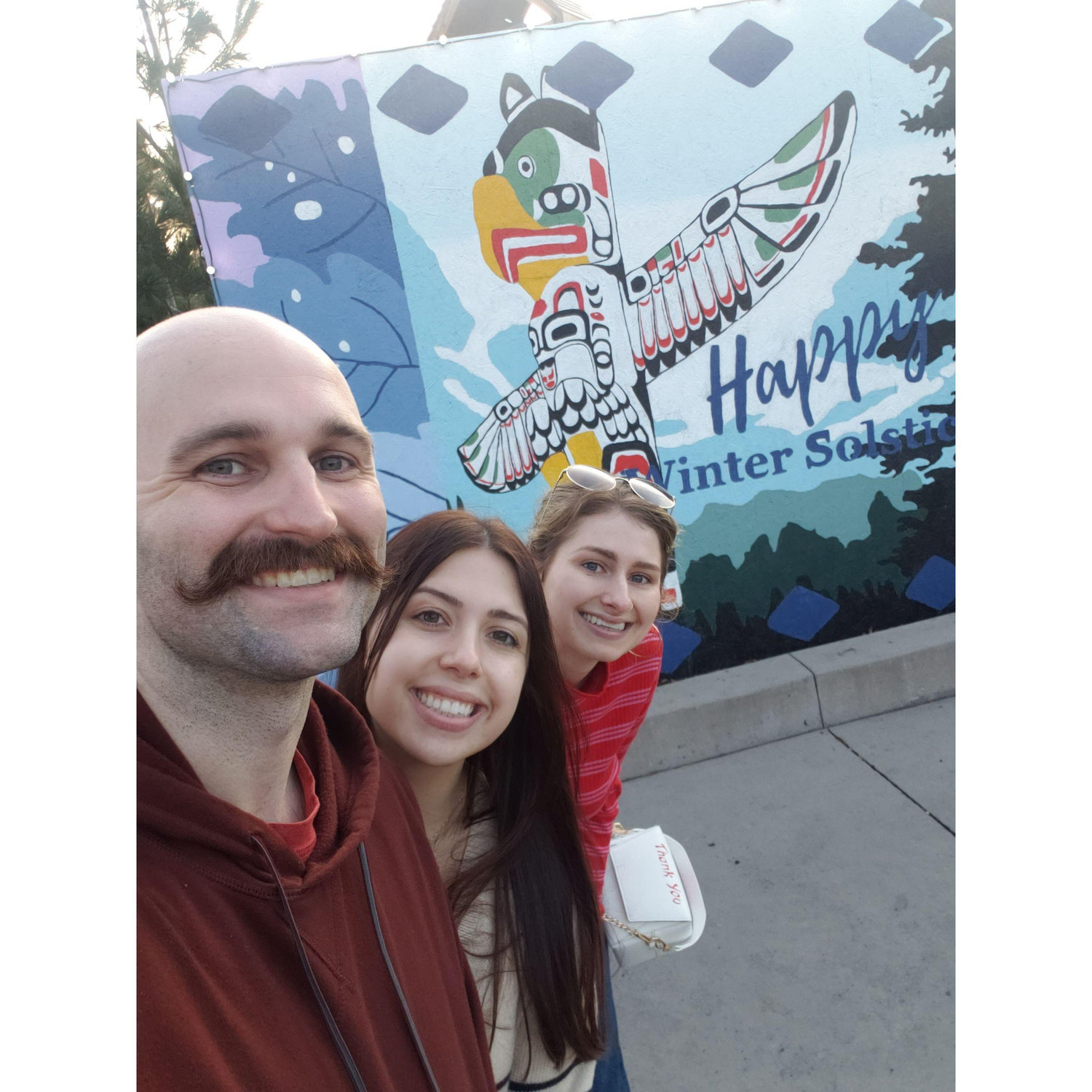 The day after the engagement, at the zoo, feat. Chloe.
