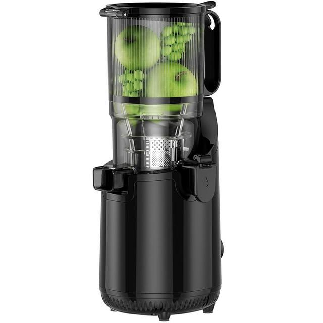 Cold Press Juicer, Amumu Slow Masticating Machines with 5.11" Extra Large Feed Chute Fit Whole Fruits & Vegetables Easy Clean Self Feeding Effortless for Batch Juicing, High Juice Yield, BPA Free 250W