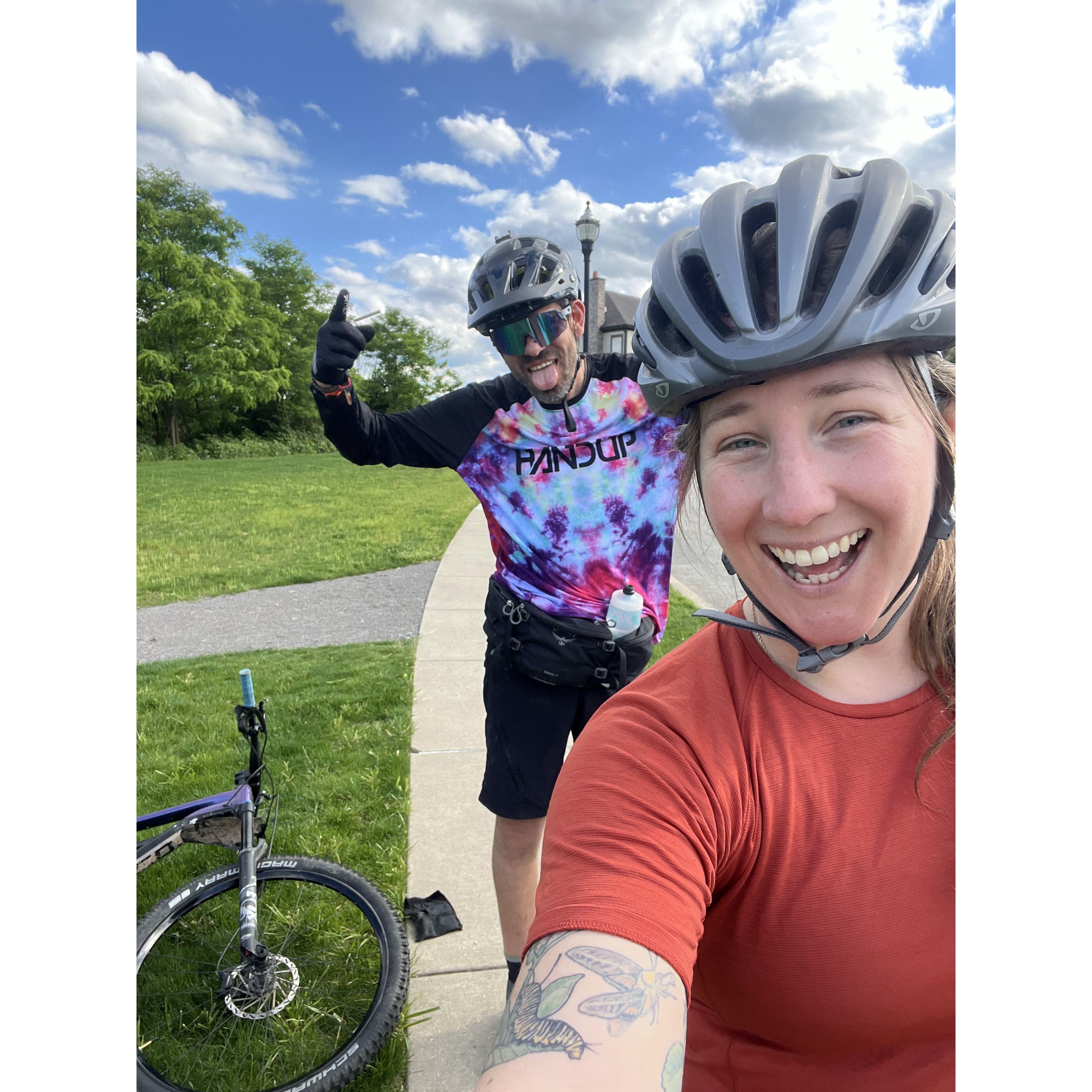 Mtb rides in Frick Park!