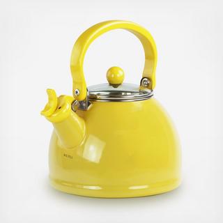 Whistling Enamel Tea Kettle