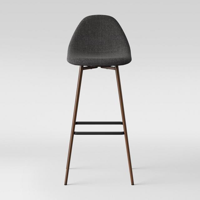 Copley Upholstered Barstool - Dark Gray - Project 62™