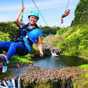 Ziplining Adventure - Umauma Falls