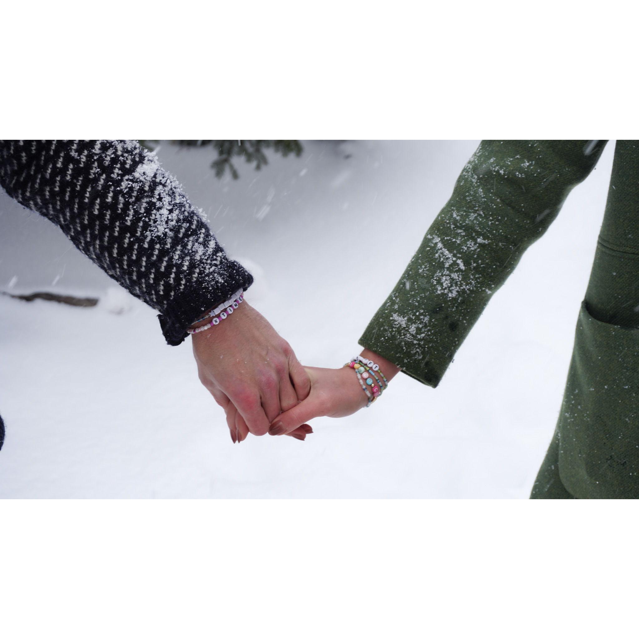 Engagement shoot in Mont Tremblant, QC