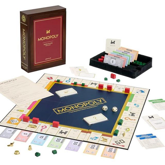 WS Game Company Monopoly Heritage Edition