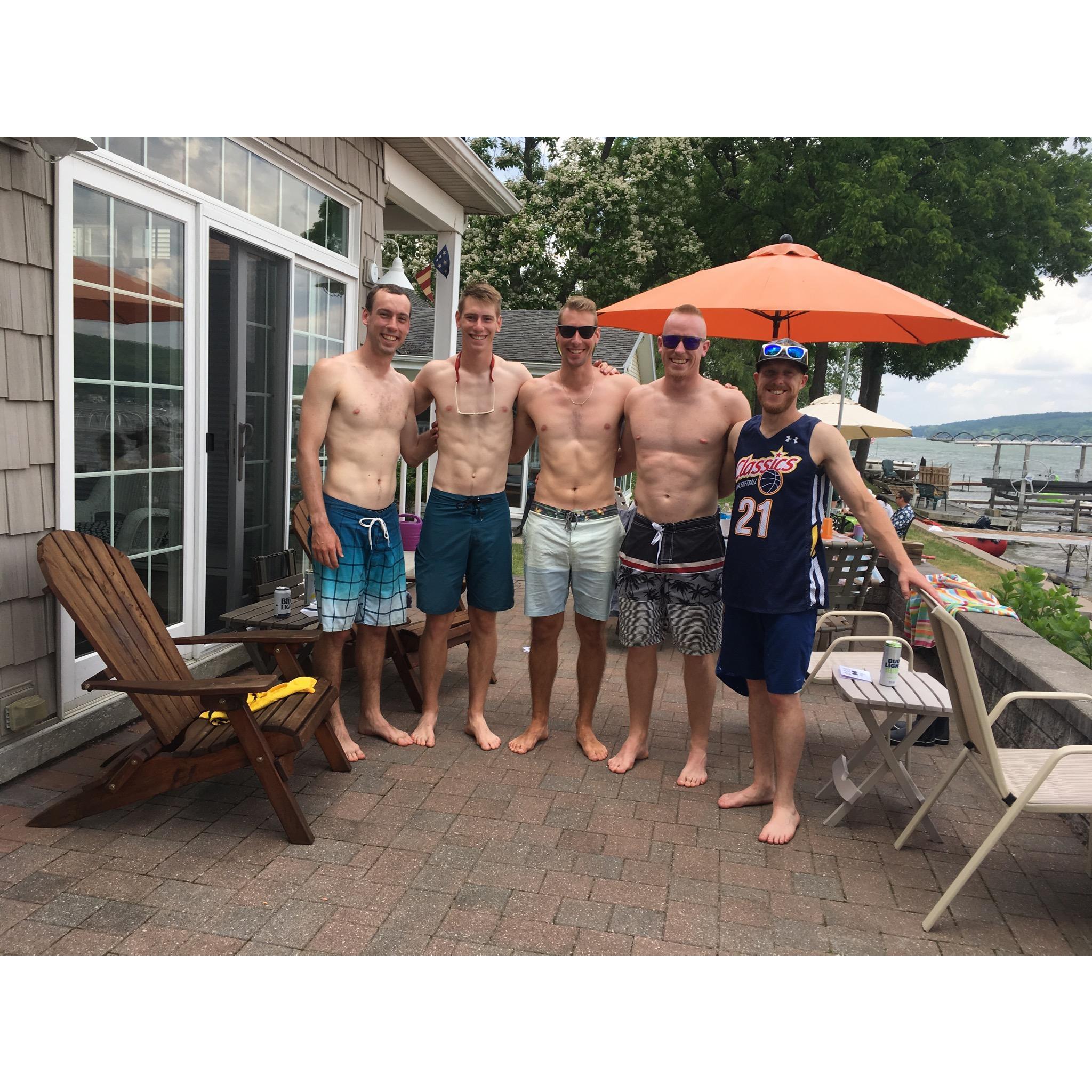 Andy, Nick, Benji, Sean, Shane