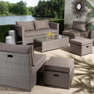 Haina Modern & Contemporary 6-Piece Patio Set