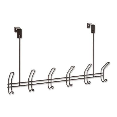6 Over-The-Door Hook Bronze - Threshold™