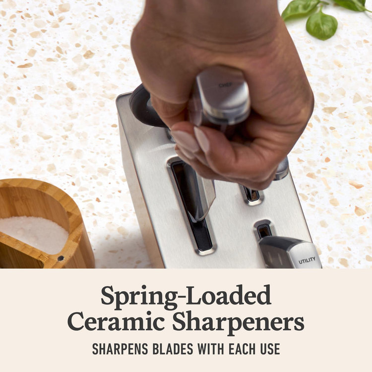 Calphalon, Premier 7-Piece Knife Set with SharpIN EdgeTech | Zola