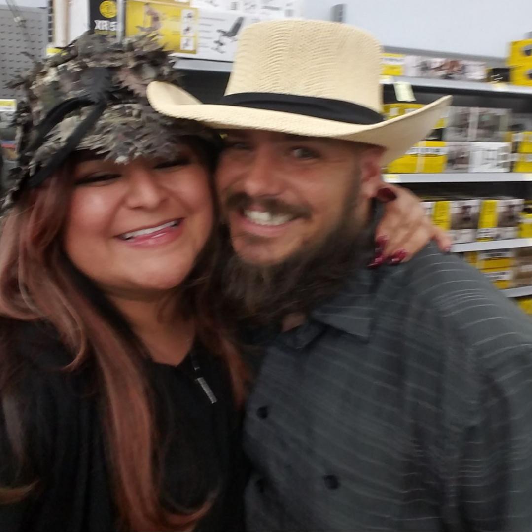 Being silly at Walmart!! 2017