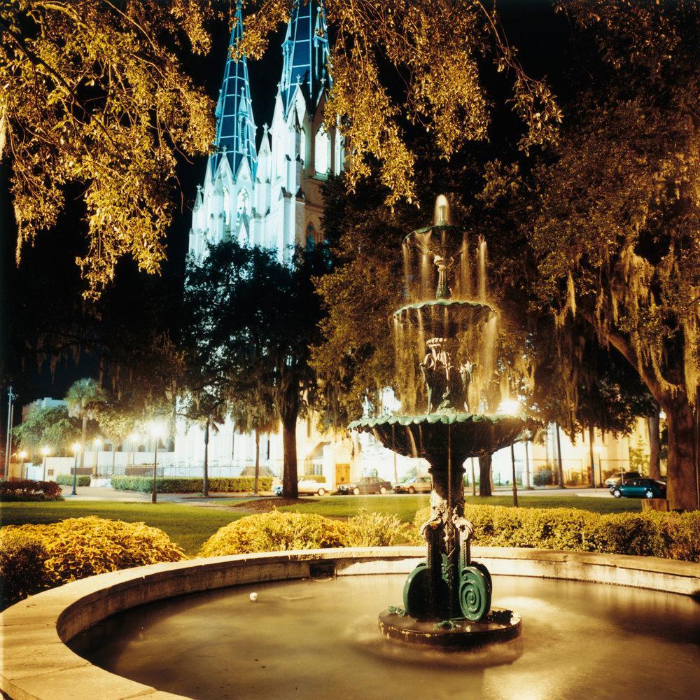 Savannah at night...we hope to continue celebrating with you well into the evening!  We will be posting ideas of sites and events to enjoy during this weekend!