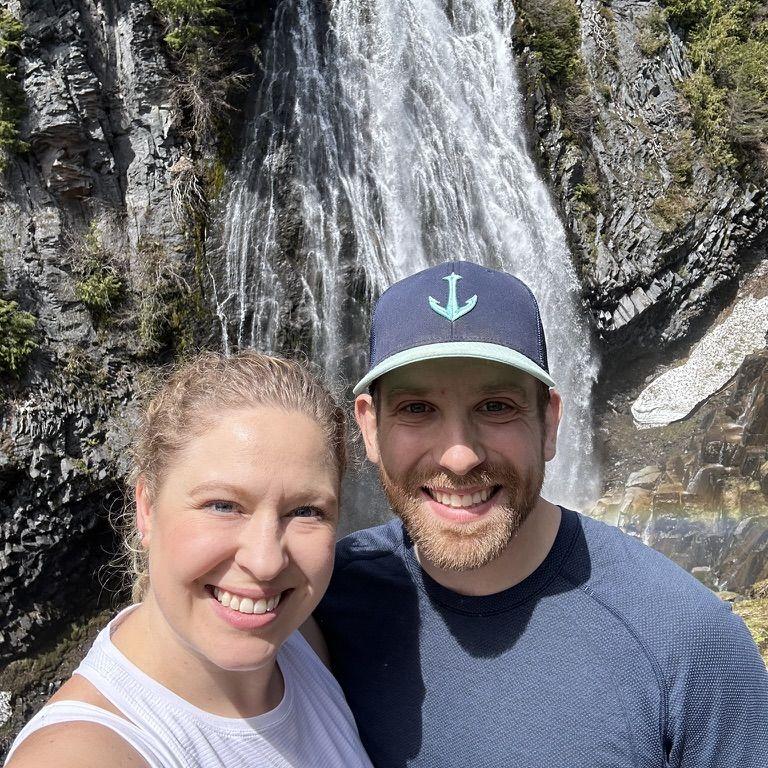 One of our first hikes together