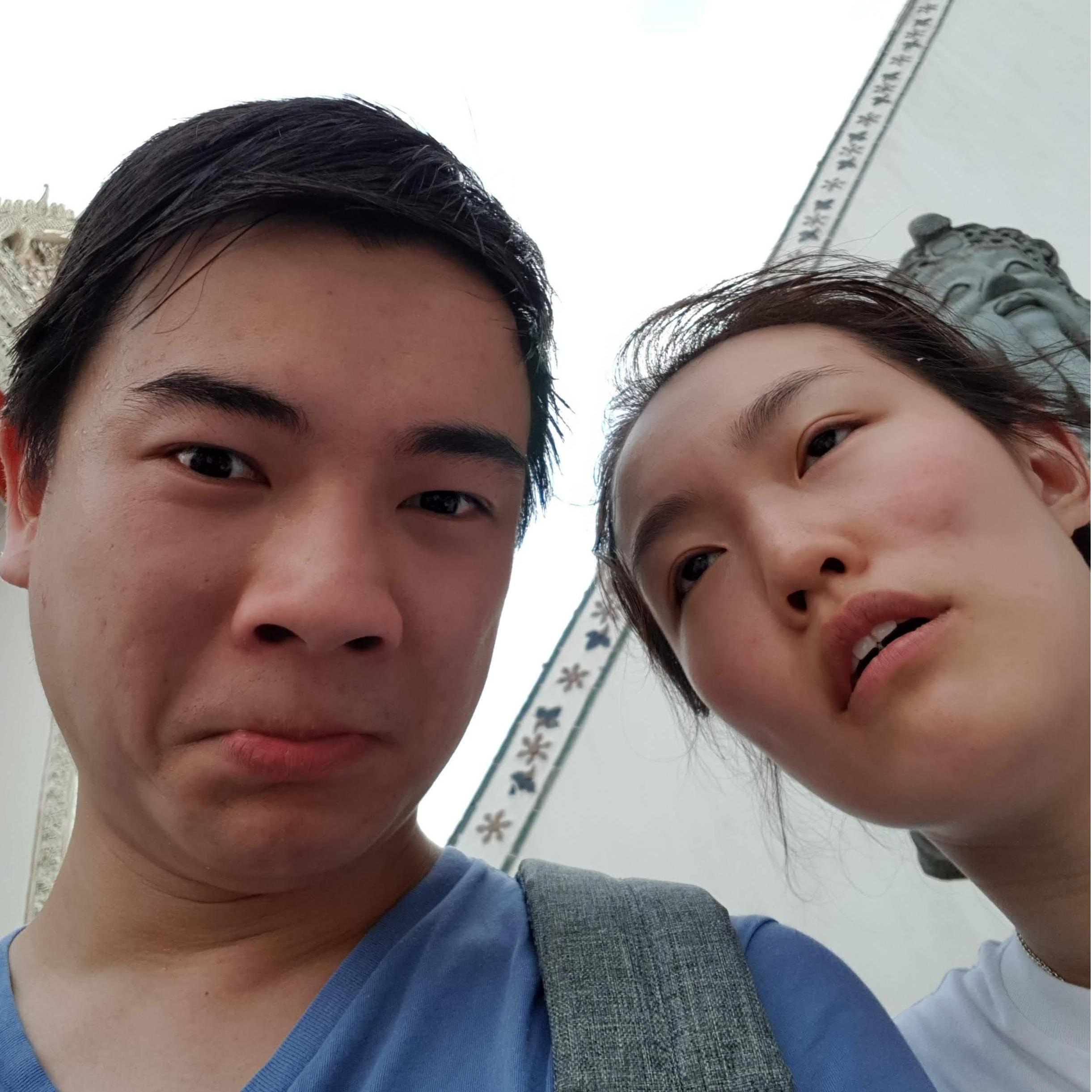 When we travel somewhere other than Japan. Burning hot Thailand