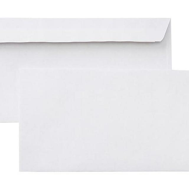 Amazon Basics #10 Security-Tinted Self-Seal Business Letter Envelopes, Peel & Seal Closure - 500-Pack, White