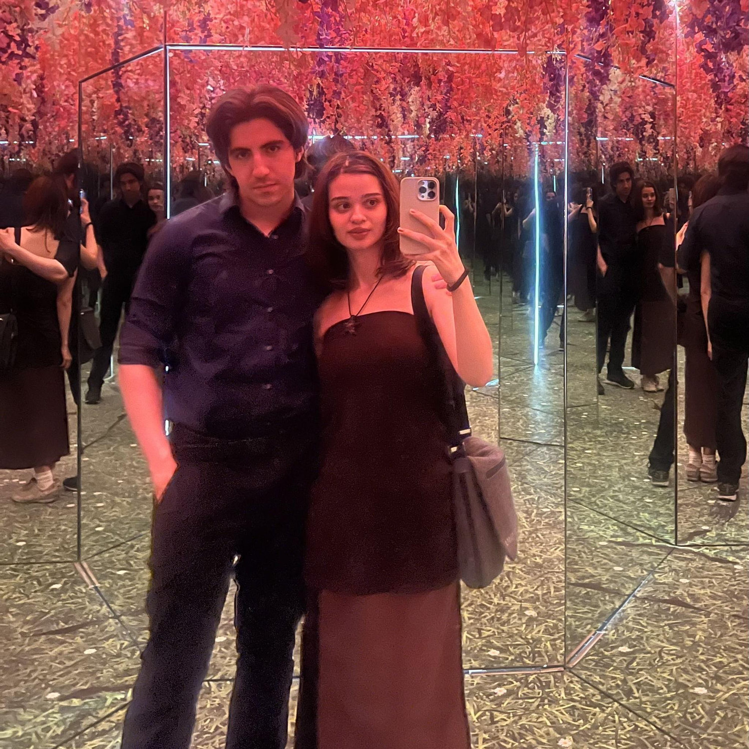 Us at the Museum of Illusions in Vegas!