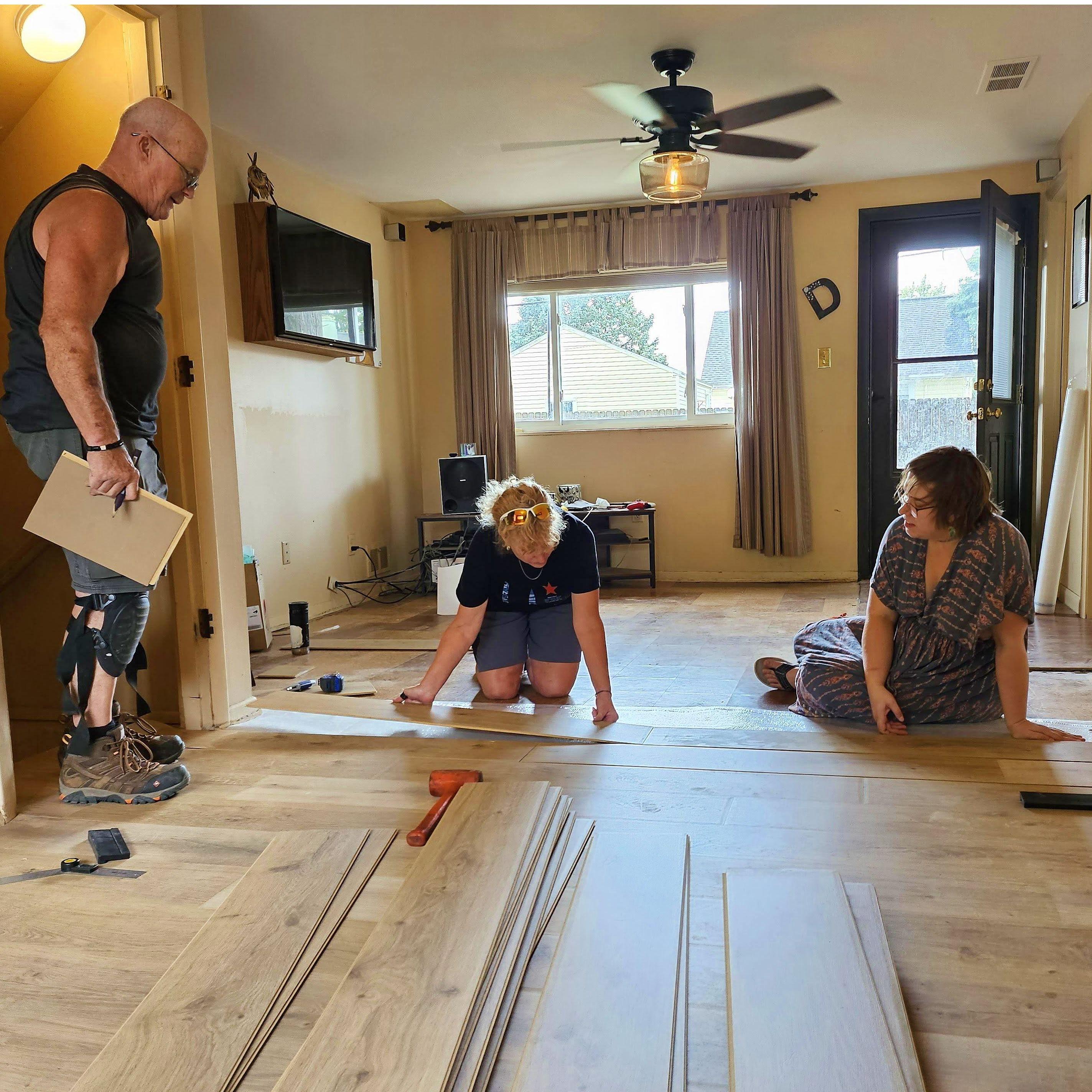 Our first renovation project!