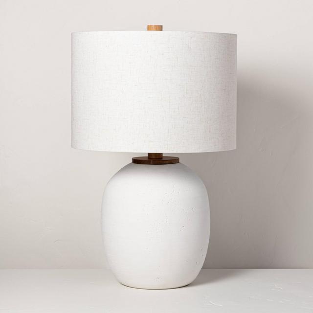 Resin Table Lamp White - Hearth & Hand™ with Magnolia