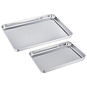 TeamFar Baking Sheet Cookie Sheet Set of 2
