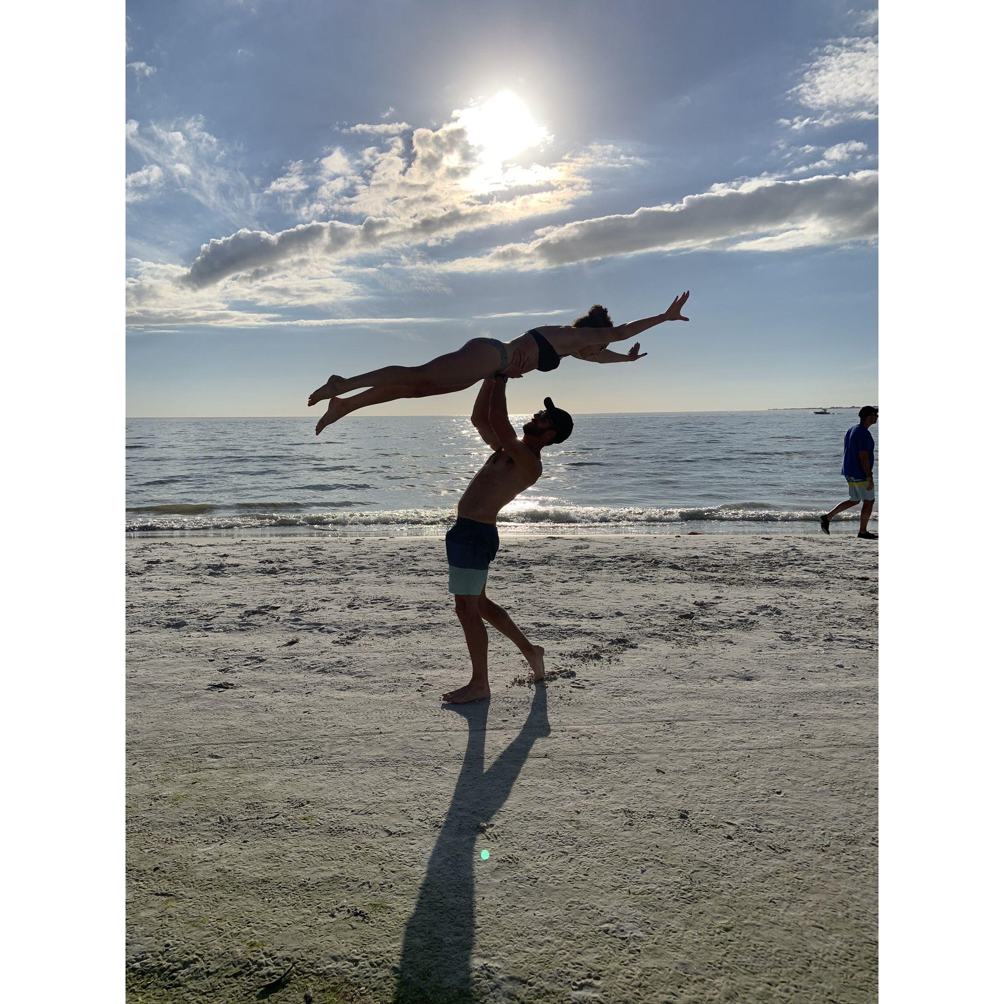 Our first vacation together
