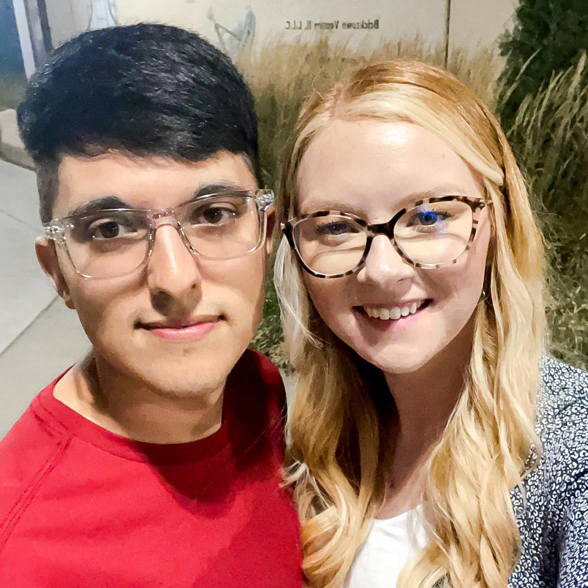 Our 7th anniversary - 4 months before we were engaged!
