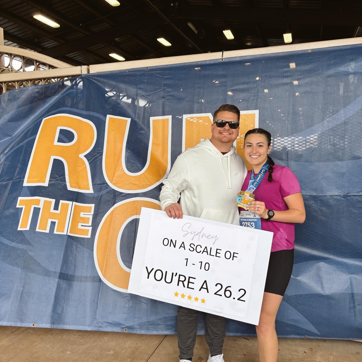 Syd’s first Marathon 2025