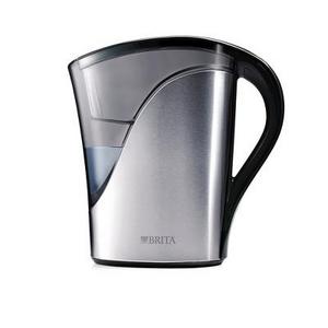 Brita 8 Cup Water Pitcher - Stainless Steel