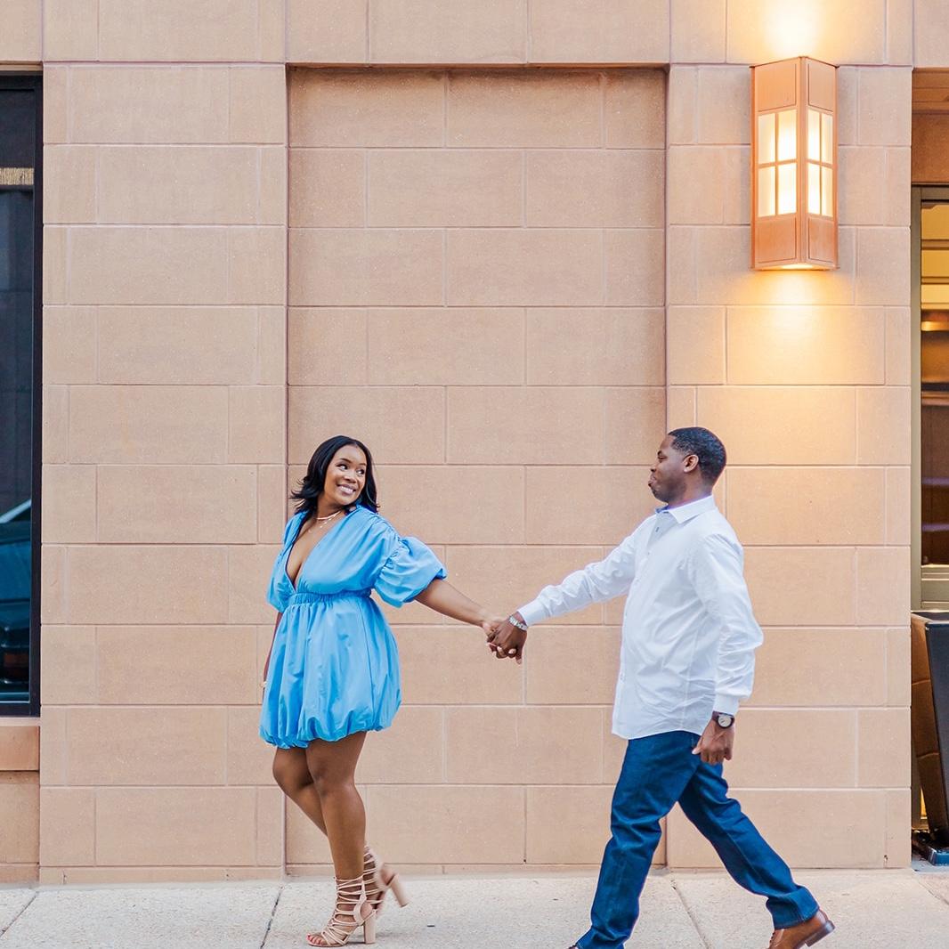 It’s an engagement!