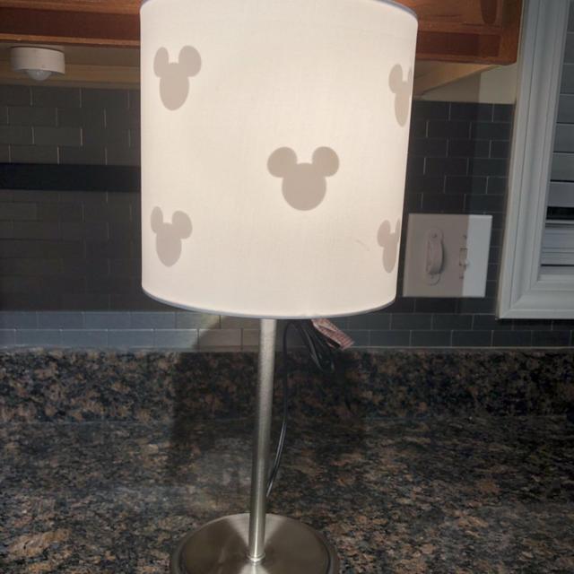 Disney Inspired Hidden Mickey Lamp
