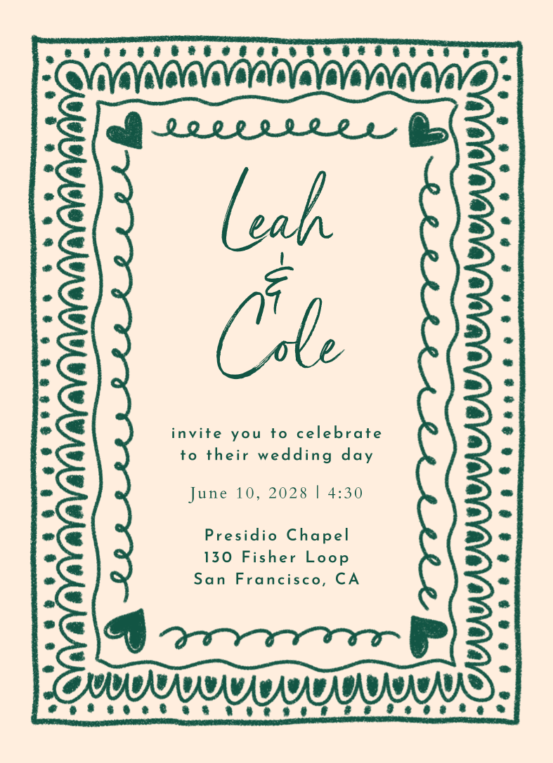 Getting Remarried Invitation Wording - Zola Expert Wedding Advice, image size:787x1087