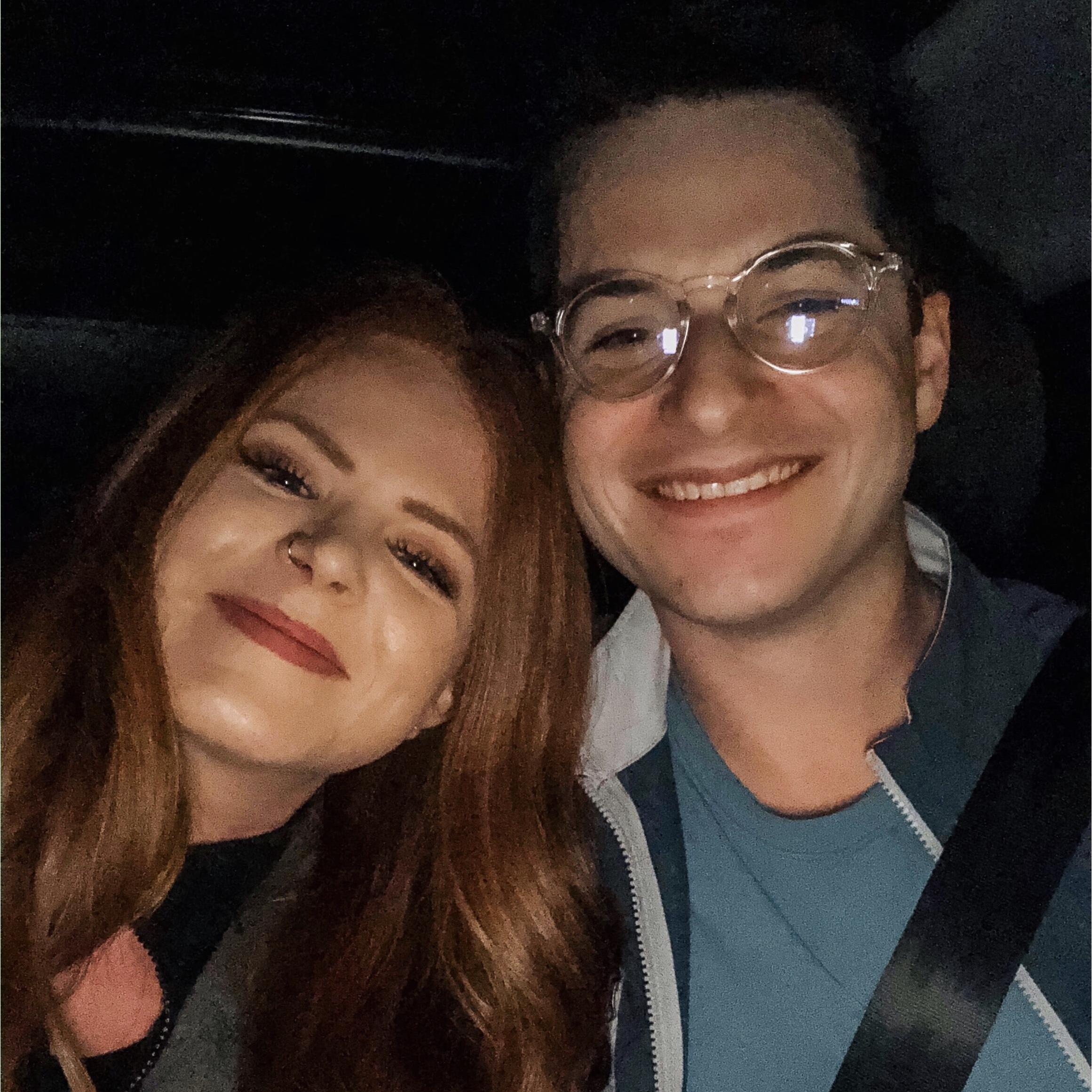 First picture. Tori and Carter only got to go on two "normal" dates until Covid hit. This date, Carter took Tori on a picnic.