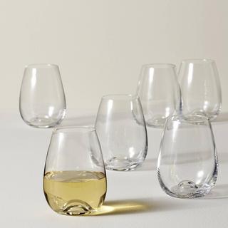 Tuscany Classics All Purpose Stemless Wine Glass, Set of 6