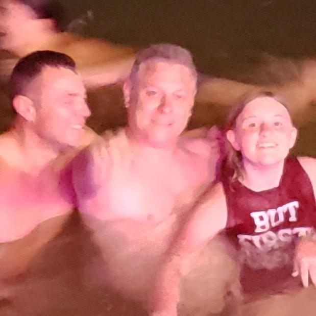 And then they all jumped off a boat