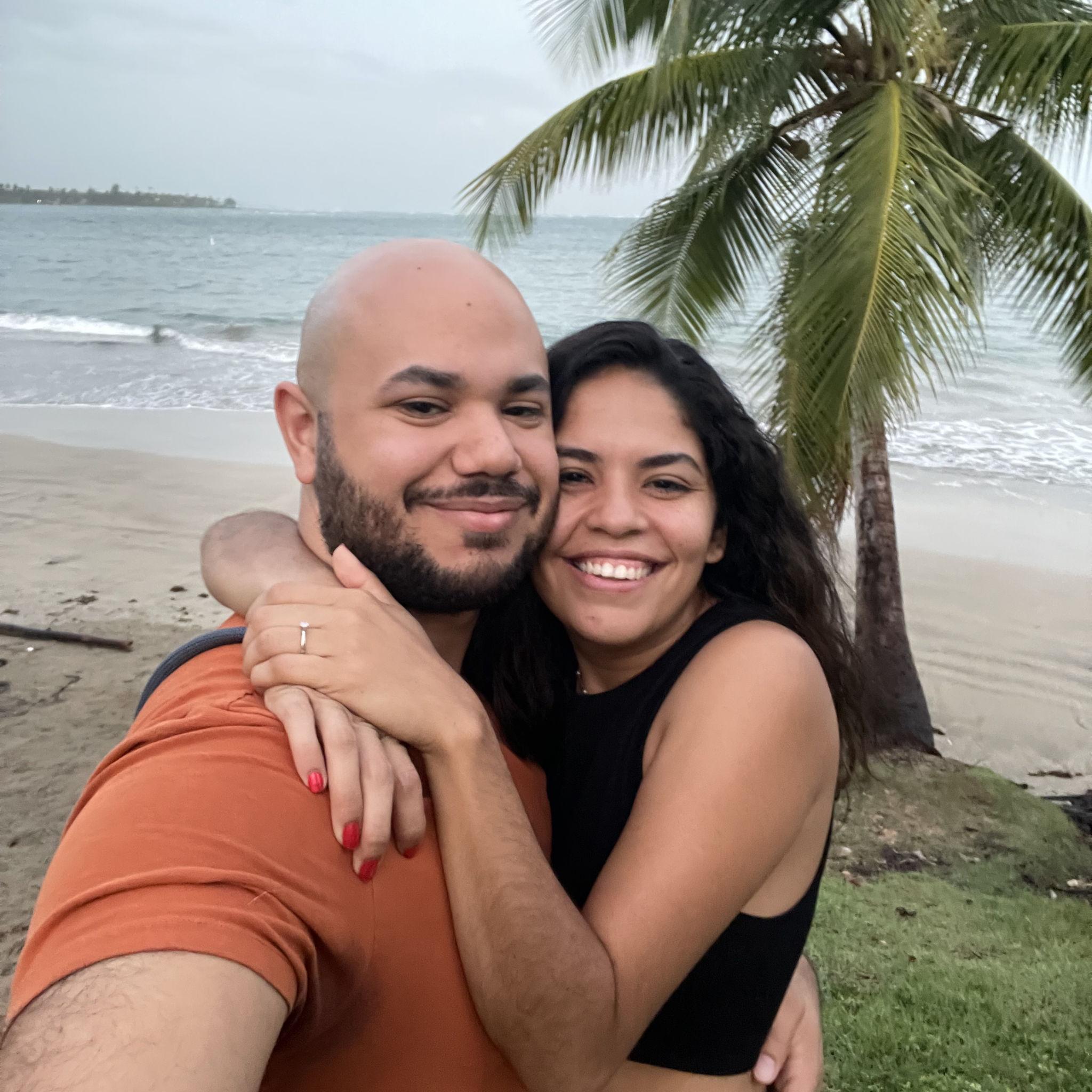 Amanecer navideño en la playa de Dorado 2024