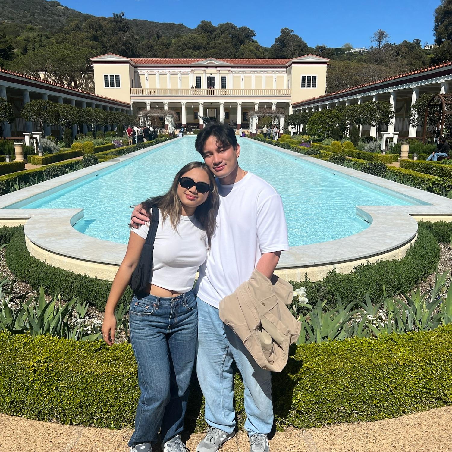 Enjoying museums together, our favorite!